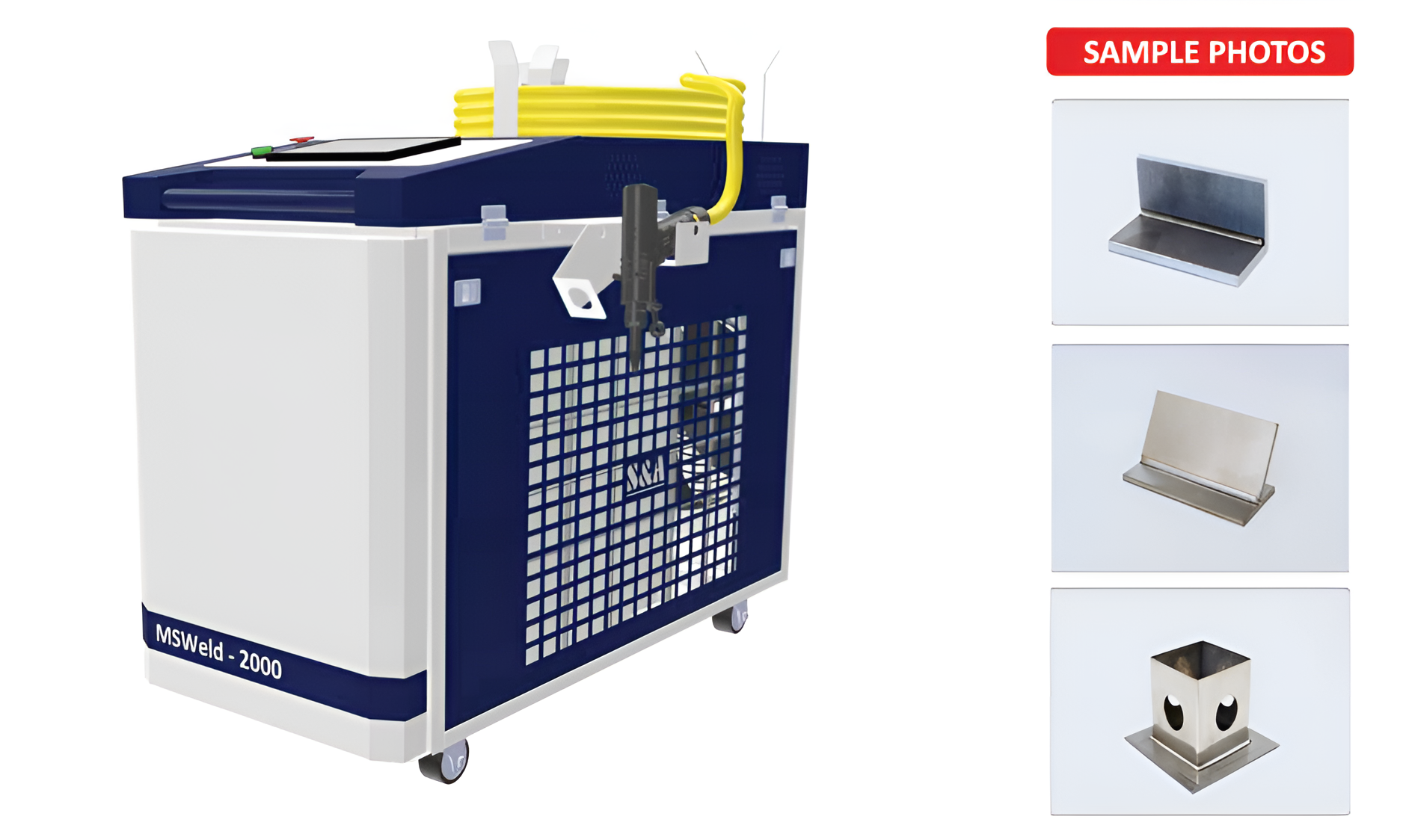 Fiber Laser Welding Machine Sample Output - JT Optics